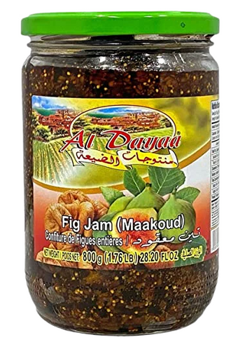 Al Dayaa Fig Jam Maakoud (800g) - Papaya Express